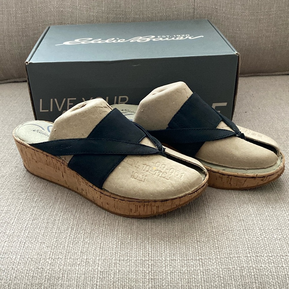 Eddie Bauer Kara Slide Black 8.5
